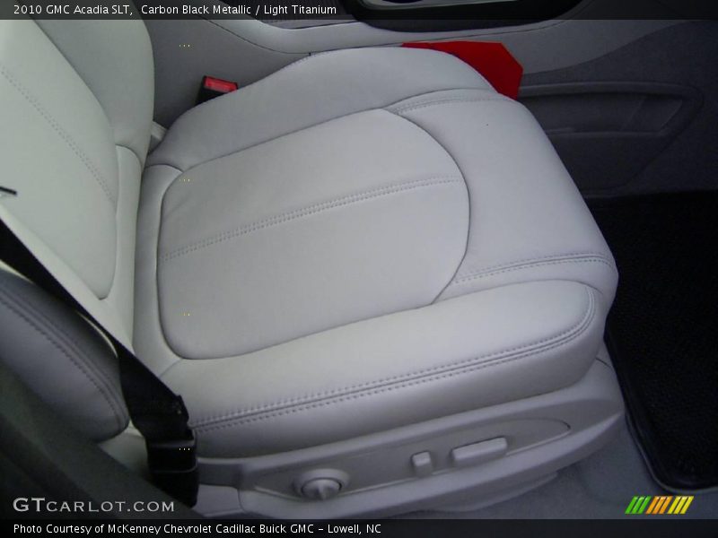 Carbon Black Metallic / Light Titanium 2010 GMC Acadia SLT