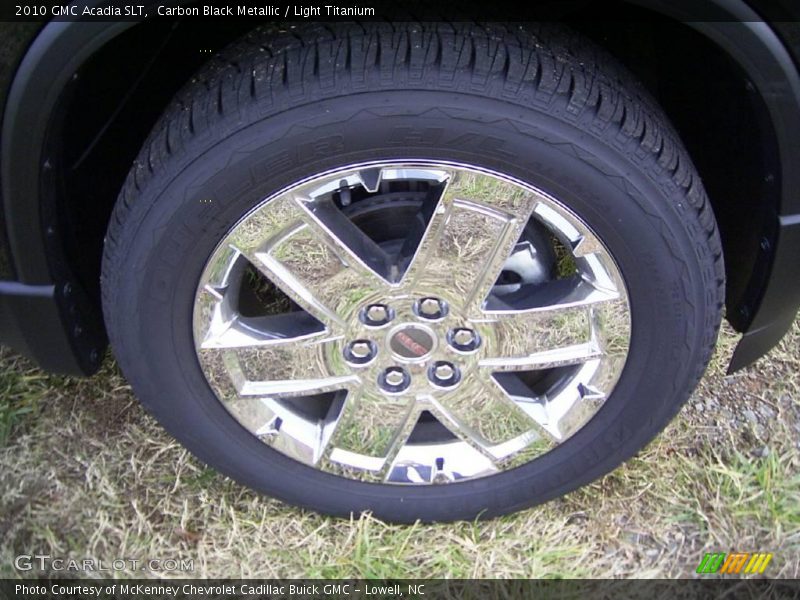 Carbon Black Metallic / Light Titanium 2010 GMC Acadia SLT