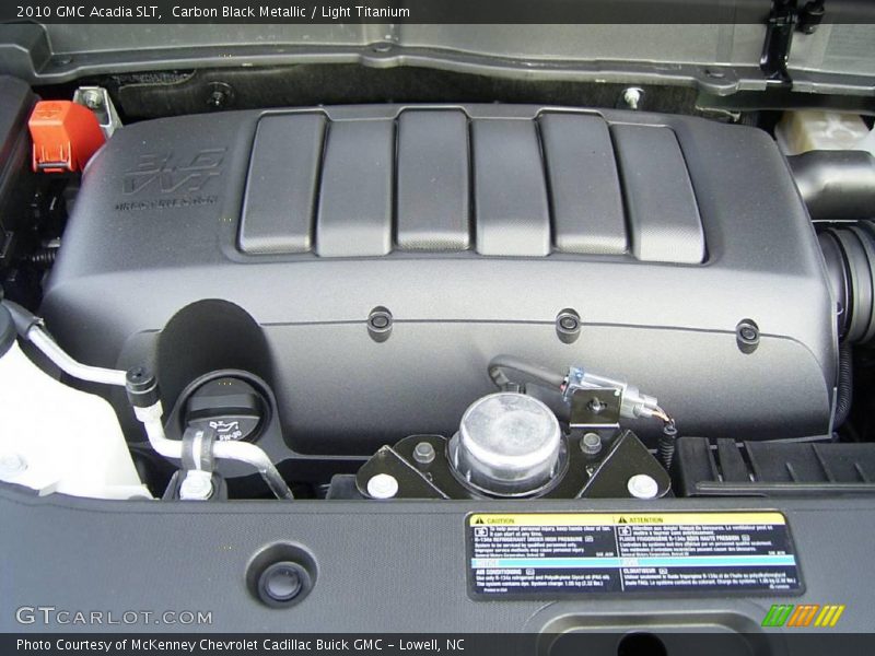 Carbon Black Metallic / Light Titanium 2010 GMC Acadia SLT