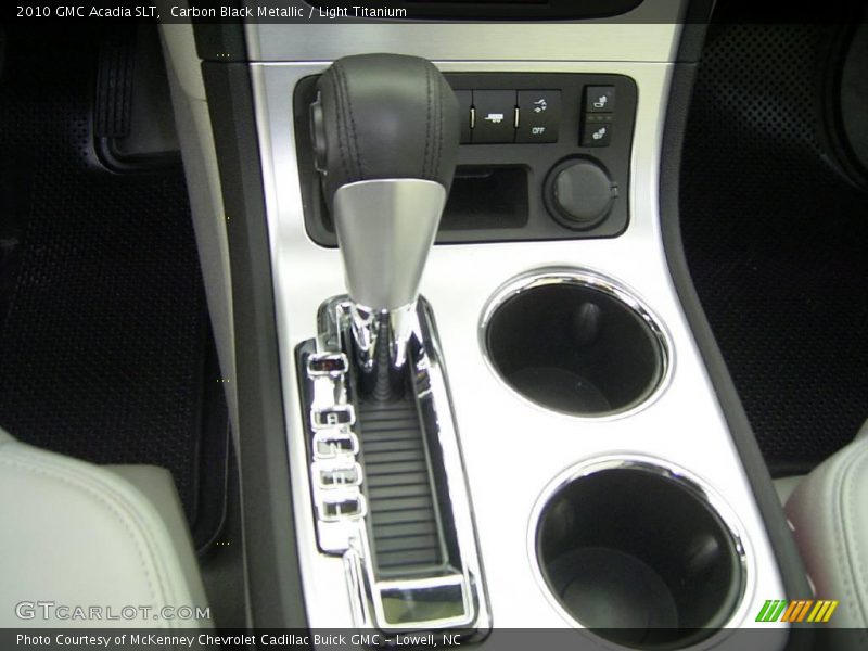 Carbon Black Metallic / Light Titanium 2010 GMC Acadia SLT