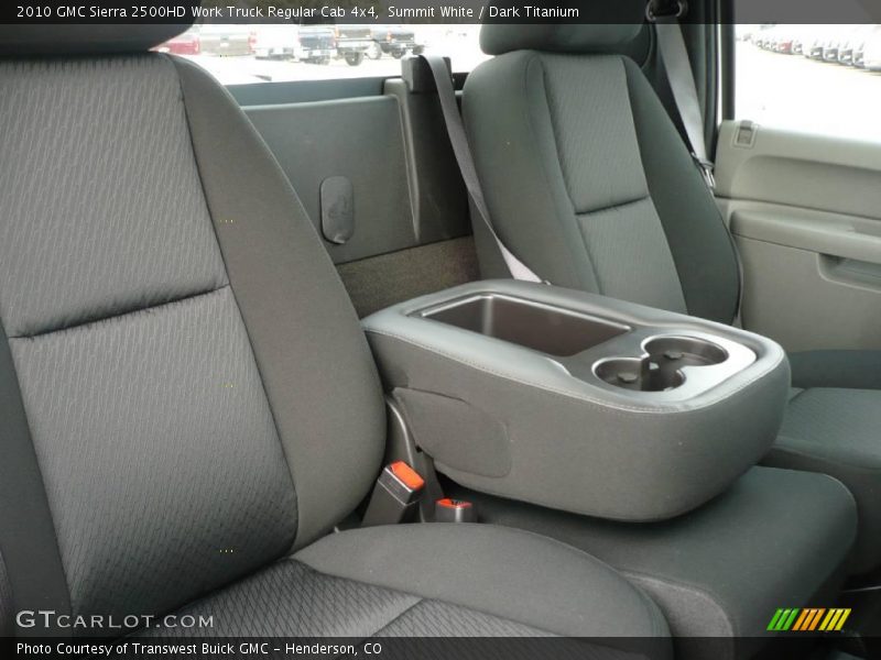 Summit White / Dark Titanium 2010 GMC Sierra 2500HD Work Truck Regular Cab 4x4