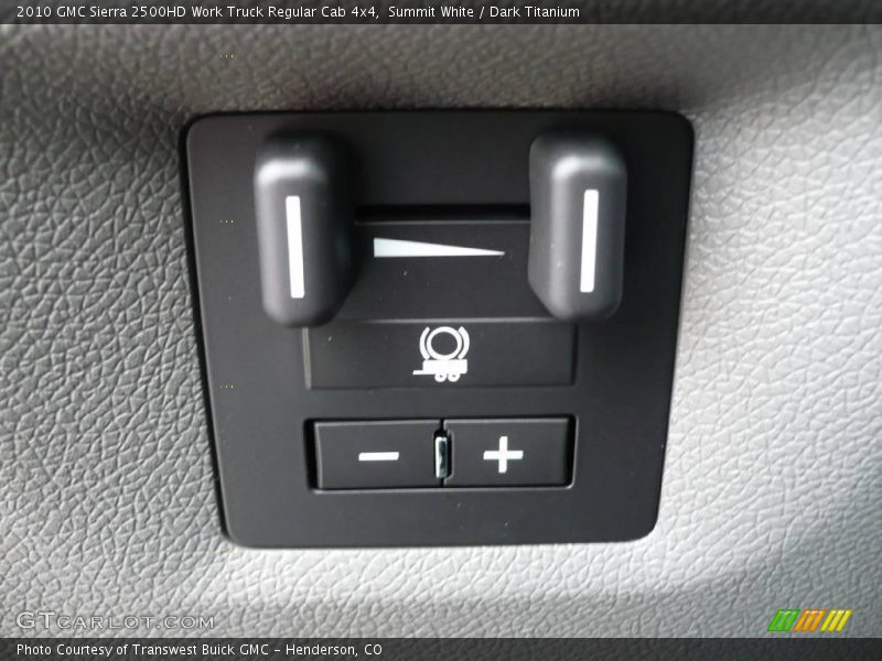 Summit White / Dark Titanium 2010 GMC Sierra 2500HD Work Truck Regular Cab 4x4