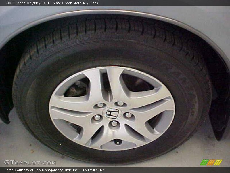 Slate Green Metallic / Black 2007 Honda Odyssey EX-L