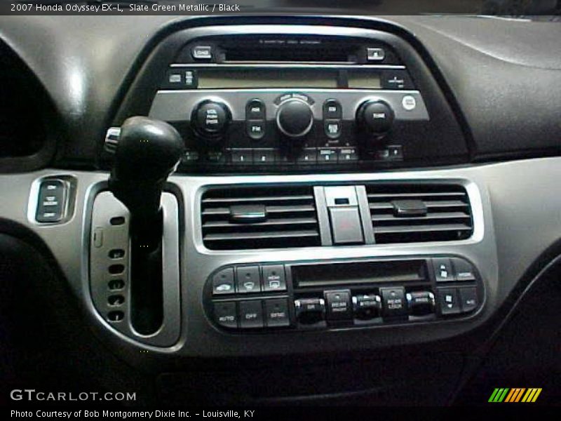 Slate Green Metallic / Black 2007 Honda Odyssey EX-L