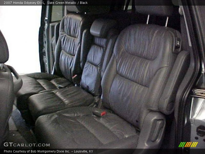 Slate Green Metallic / Black 2007 Honda Odyssey EX-L