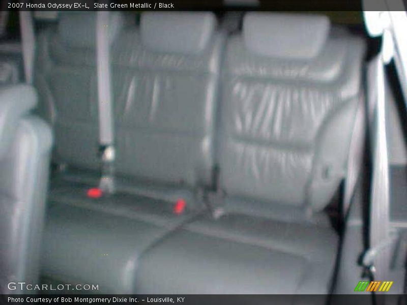 Slate Green Metallic / Black 2007 Honda Odyssey EX-L