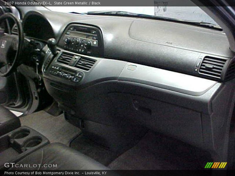 Slate Green Metallic / Black 2007 Honda Odyssey EX-L