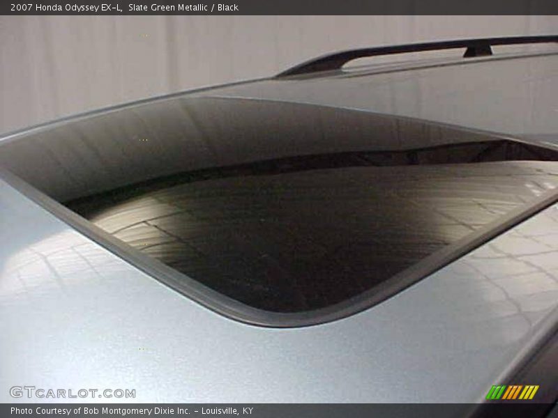 Slate Green Metallic / Black 2007 Honda Odyssey EX-L