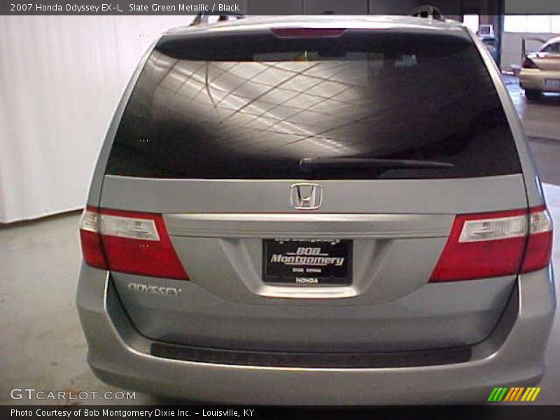 Slate Green Metallic / Black 2007 Honda Odyssey EX-L