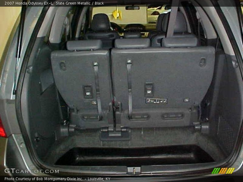 Slate Green Metallic / Black 2007 Honda Odyssey EX-L