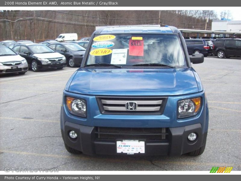 Atomic Blue Metallic / Gray/Black 2008 Honda Element EX AWD