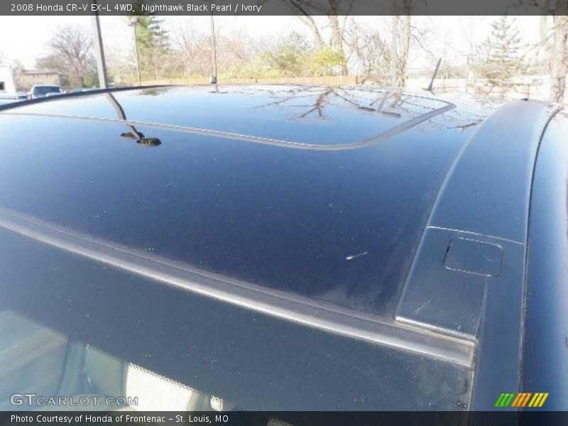 Nighthawk Black Pearl / Ivory 2008 Honda CR-V EX-L 4WD