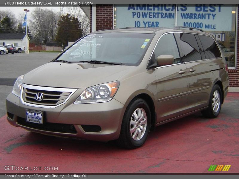 Mocha Metallic / Ivory 2008 Honda Odyssey EX-L