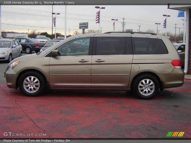 Mocha Metallic / Ivory 2008 Honda Odyssey EX-L