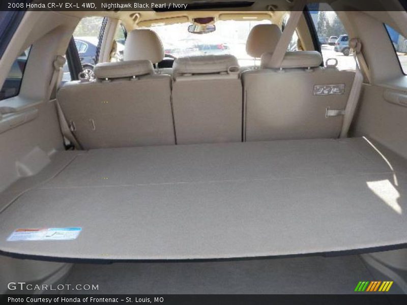 Nighthawk Black Pearl / Ivory 2008 Honda CR-V EX-L 4WD