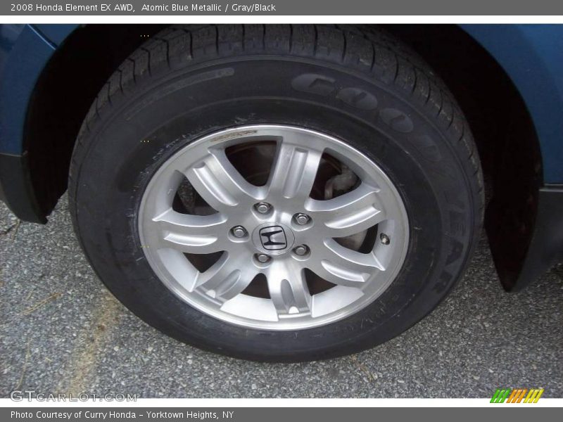 Atomic Blue Metallic / Gray/Black 2008 Honda Element EX AWD