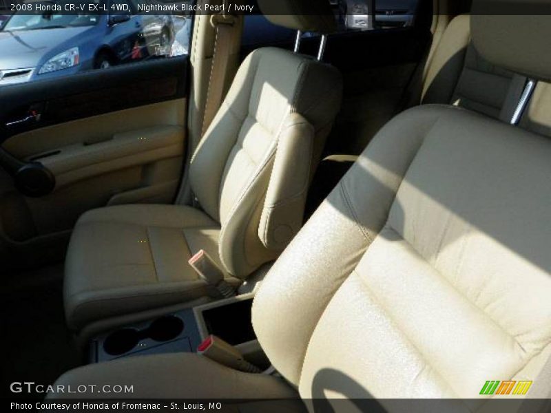 Nighthawk Black Pearl / Ivory 2008 Honda CR-V EX-L 4WD