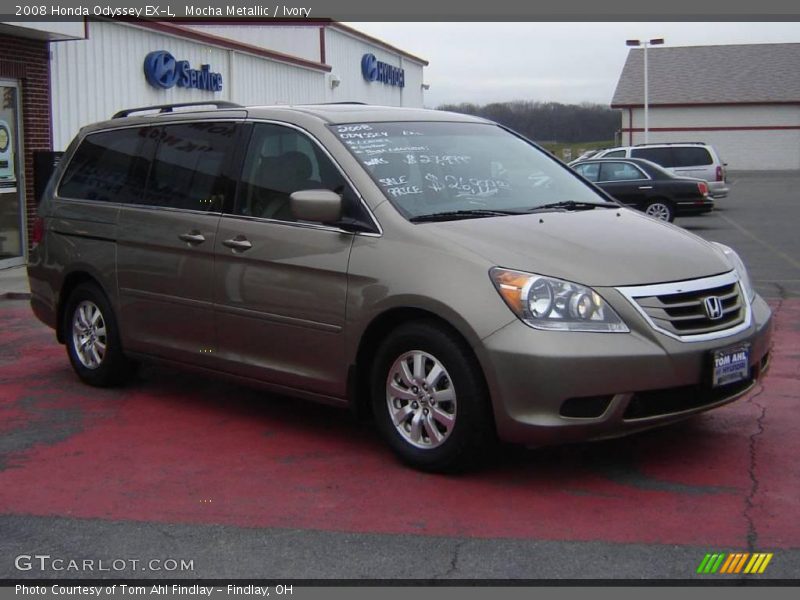 Mocha Metallic / Ivory 2008 Honda Odyssey EX-L