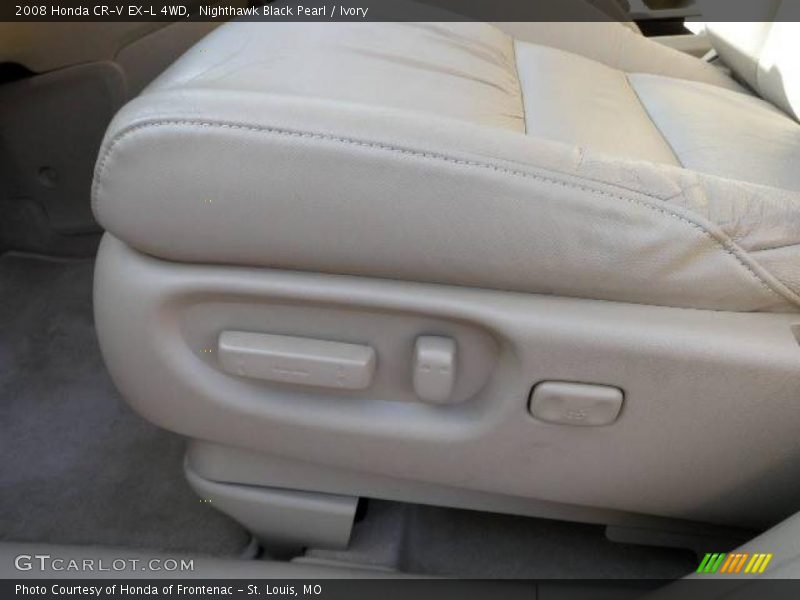 Nighthawk Black Pearl / Ivory 2008 Honda CR-V EX-L 4WD