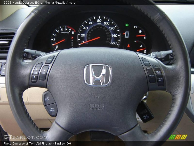 Mocha Metallic / Ivory 2008 Honda Odyssey EX-L