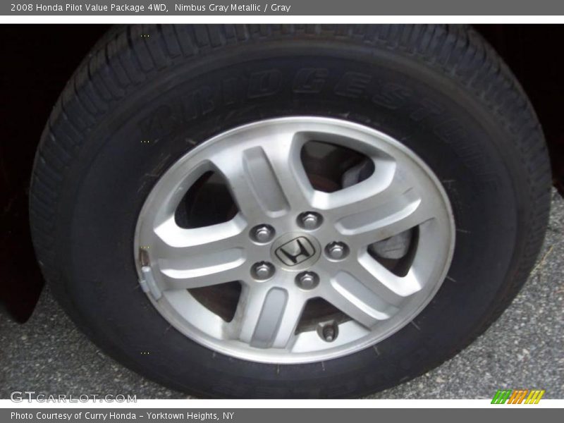 Nimbus Gray Metallic / Gray 2008 Honda Pilot Value Package 4WD