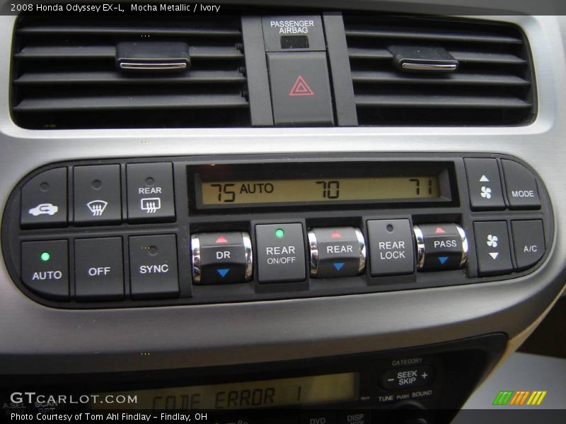 Mocha Metallic / Ivory 2008 Honda Odyssey EX-L