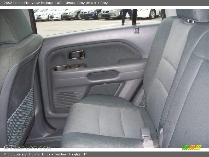 Nimbus Gray Metallic / Gray 2008 Honda Pilot Value Package 4WD