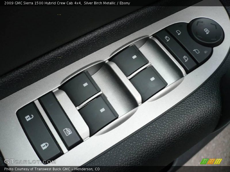 Silver Birch Metallic / Ebony 2009 GMC Sierra 1500 Hybrid Crew Cab 4x4