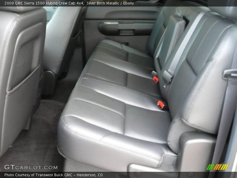 Silver Birch Metallic / Ebony 2009 GMC Sierra 1500 Hybrid Crew Cab 4x4