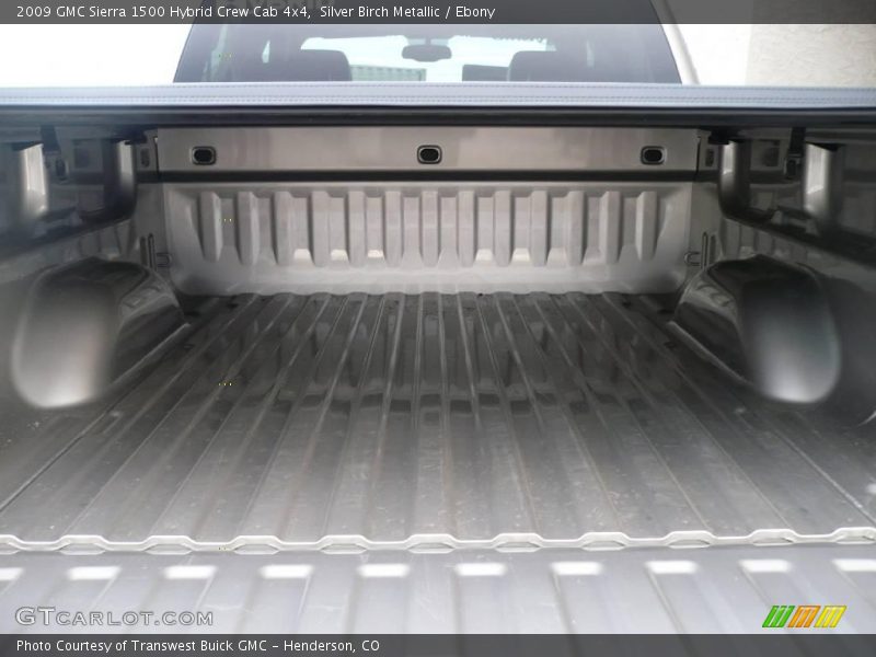 Silver Birch Metallic / Ebony 2009 GMC Sierra 1500 Hybrid Crew Cab 4x4