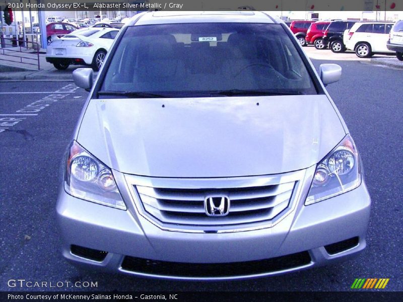Alabaster Silver Metallic / Gray 2010 Honda Odyssey EX-L