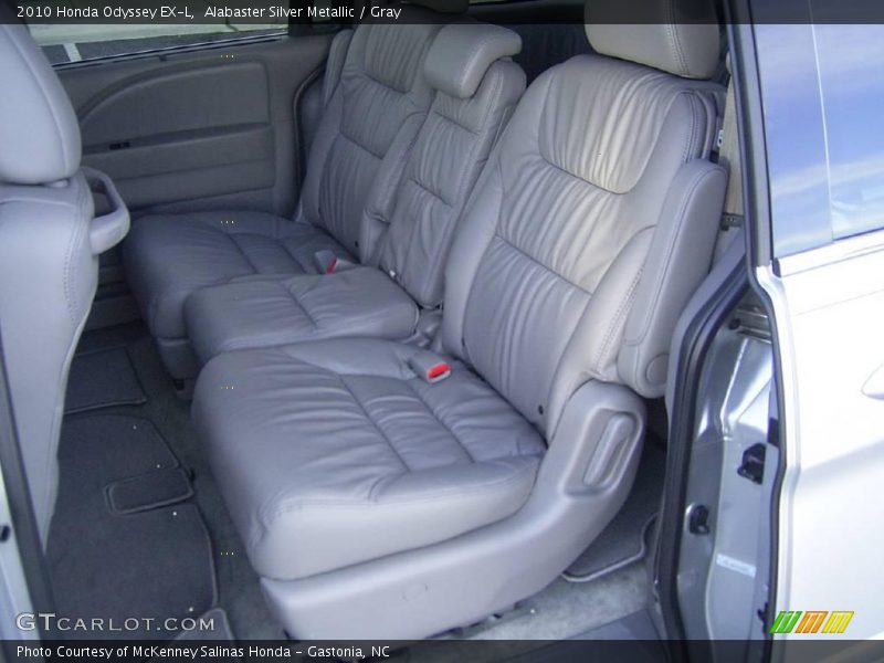 Alabaster Silver Metallic / Gray 2010 Honda Odyssey EX-L