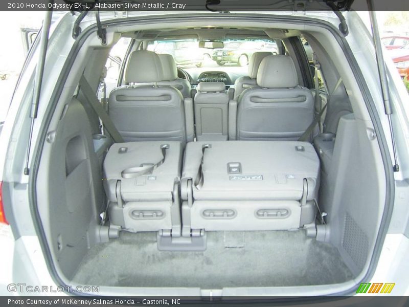 Alabaster Silver Metallic / Gray 2010 Honda Odyssey EX-L