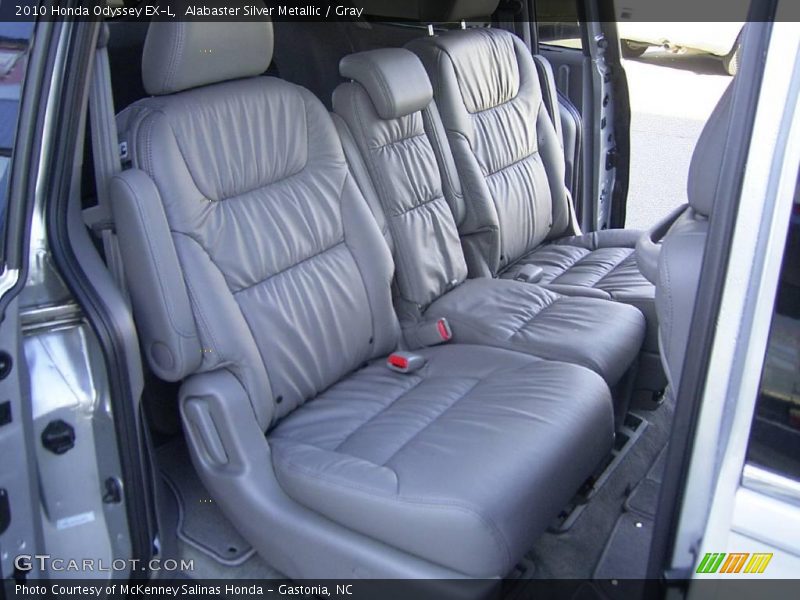 Alabaster Silver Metallic / Gray 2010 Honda Odyssey EX-L