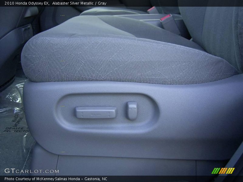 Alabaster Silver Metallic / Gray 2010 Honda Odyssey EX