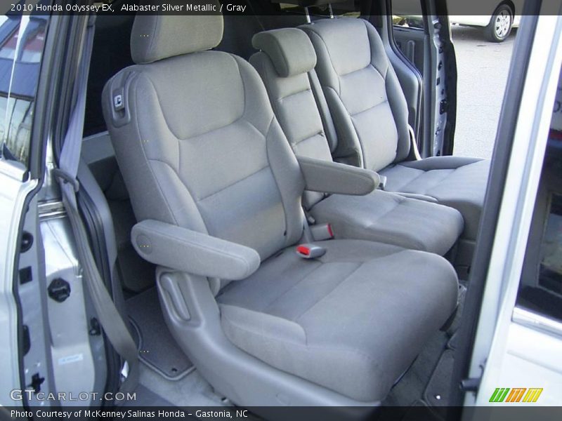 Alabaster Silver Metallic / Gray 2010 Honda Odyssey EX