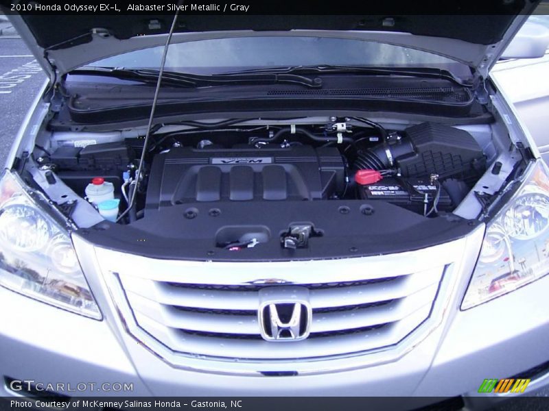 Alabaster Silver Metallic / Gray 2010 Honda Odyssey EX-L