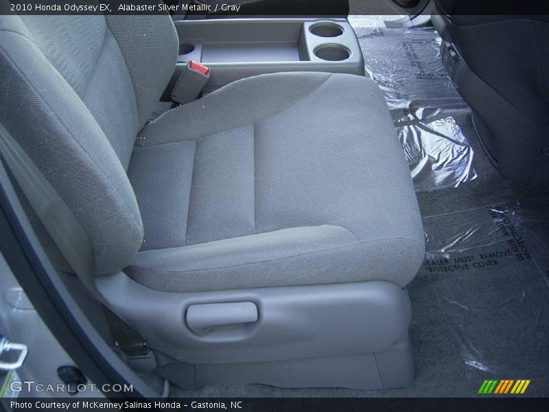 Alabaster Silver Metallic / Gray 2010 Honda Odyssey EX