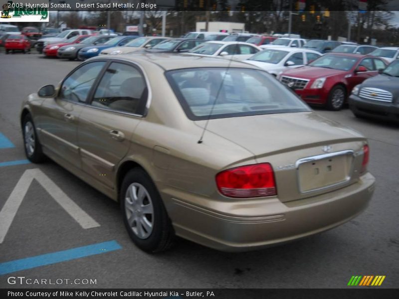 Desert Sand Metallic / Beige 2003 Hyundai Sonata