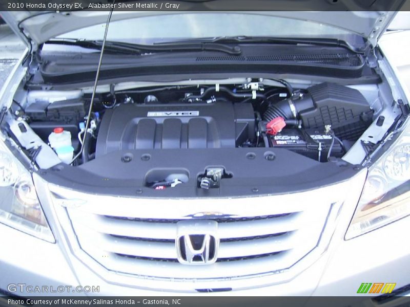 Alabaster Silver Metallic / Gray 2010 Honda Odyssey EX