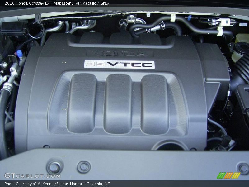 Alabaster Silver Metallic / Gray 2010 Honda Odyssey EX