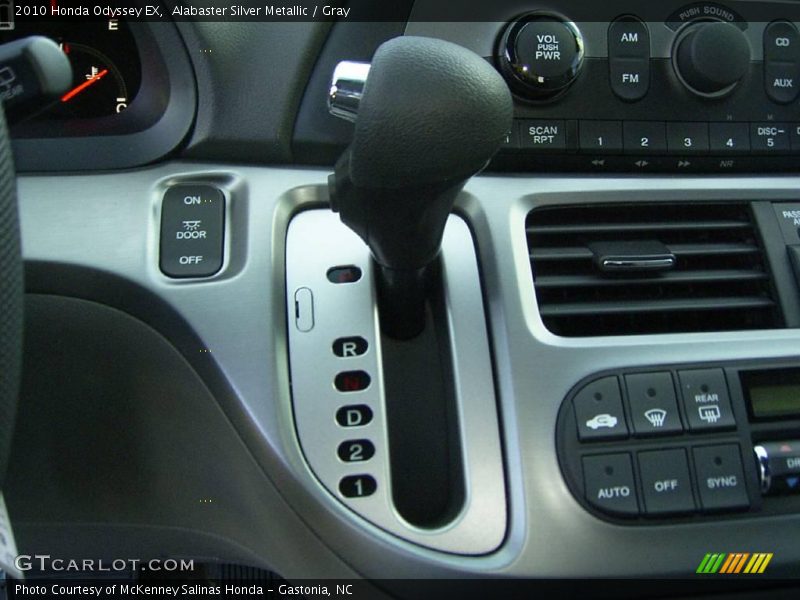 Alabaster Silver Metallic / Gray 2010 Honda Odyssey EX