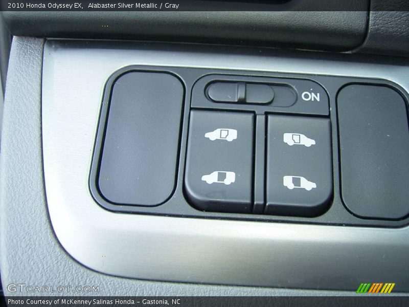 Alabaster Silver Metallic / Gray 2010 Honda Odyssey EX