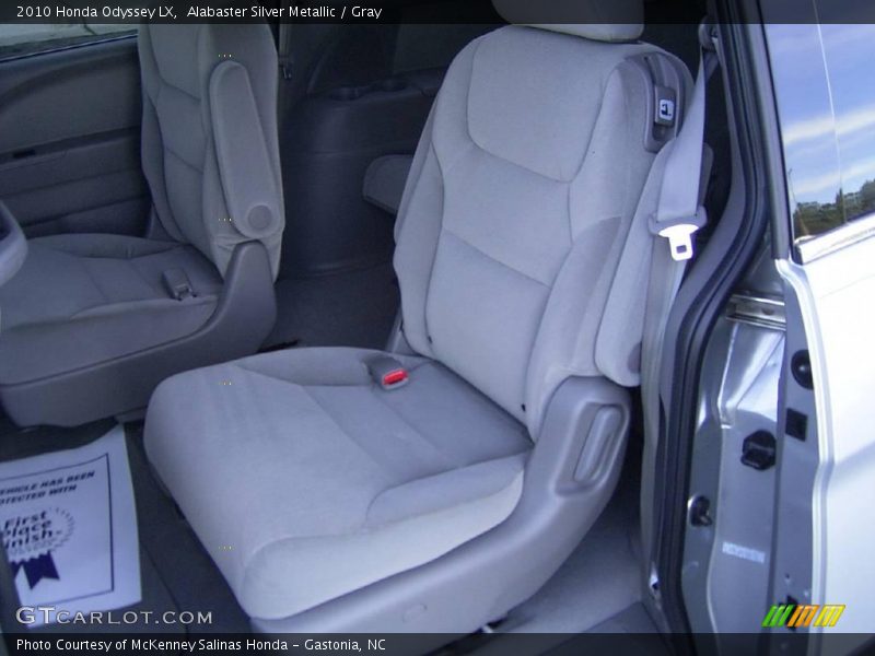 Alabaster Silver Metallic / Gray 2010 Honda Odyssey LX