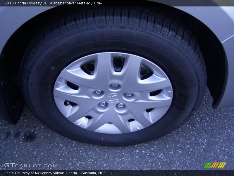 Alabaster Silver Metallic / Gray 2010 Honda Odyssey LX