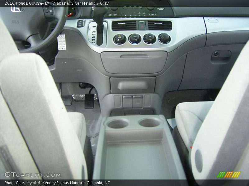 Alabaster Silver Metallic / Gray 2010 Honda Odyssey LX