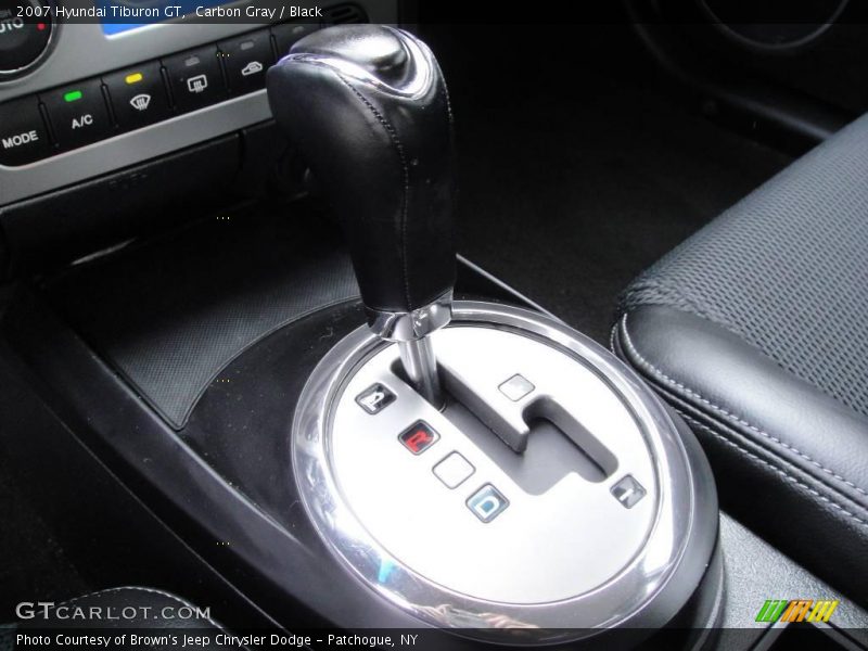 Carbon Gray / Black 2007 Hyundai Tiburon GT