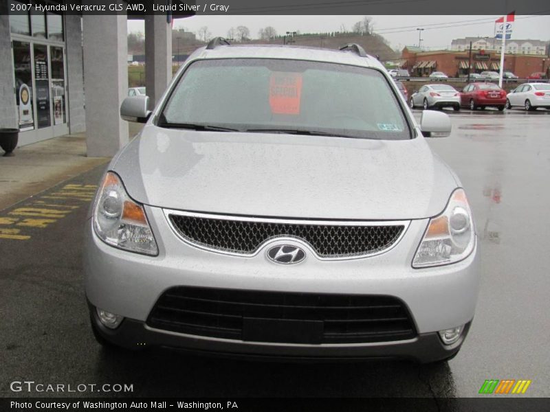 Liquid Silver / Gray 2007 Hyundai Veracruz GLS AWD