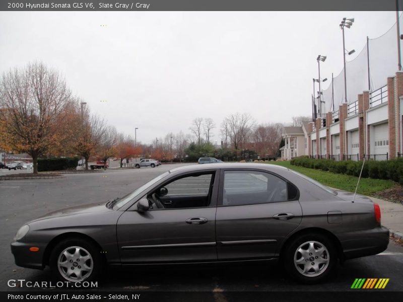 Slate Gray / Gray 2000 Hyundai Sonata GLS V6