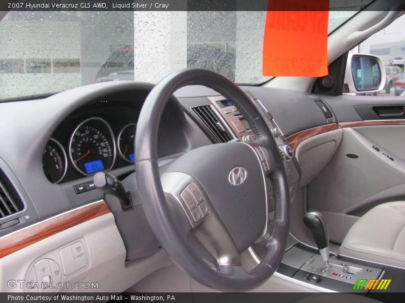 Liquid Silver / Gray 2007 Hyundai Veracruz GLS AWD